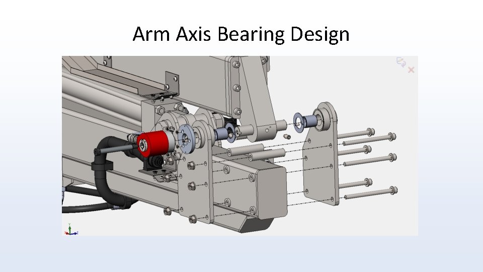 Arm Axis Bearing Design 