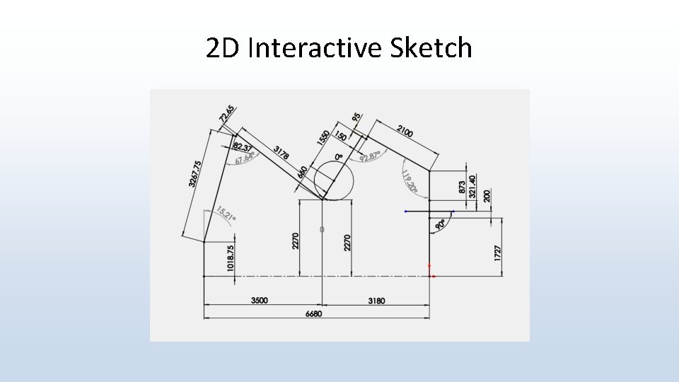 2 D Interactive Sketch 