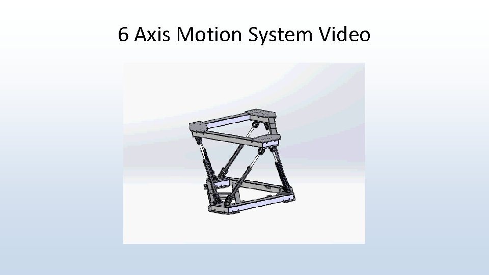 6 Axis Motion System Video 