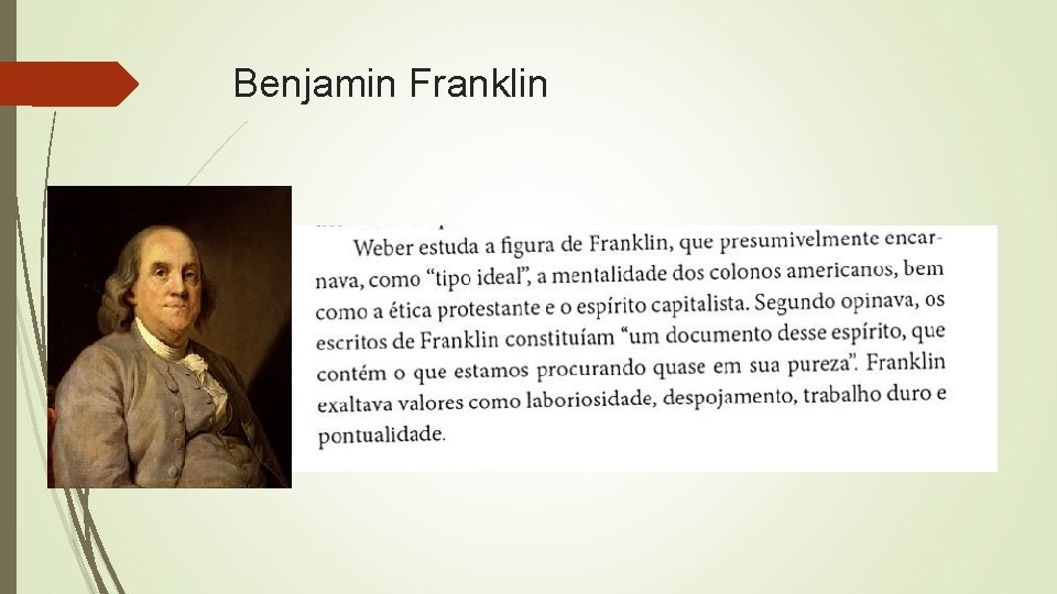 Benjamin Franklin 