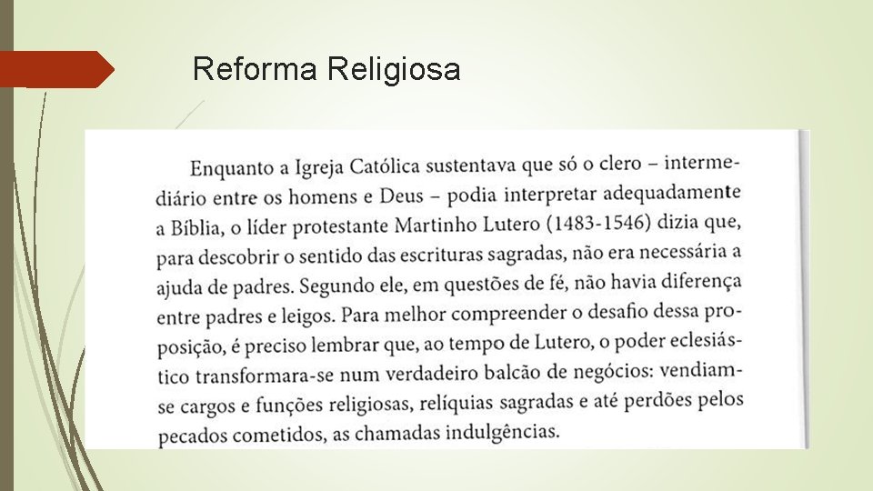 Reforma Religiosa 