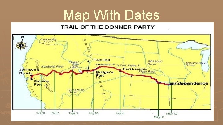 Map With Dates 