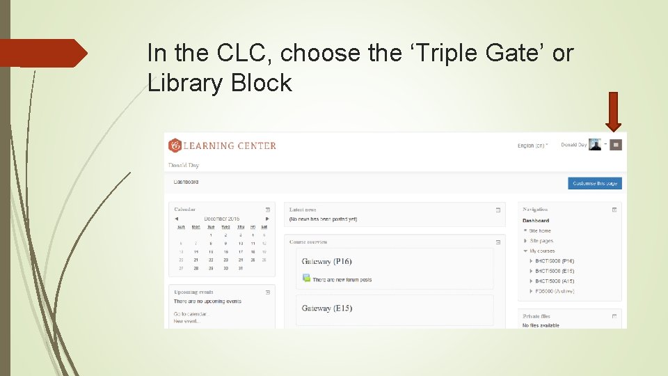 In the CLC, choose the ‘Triple Gate’ or Library Block 