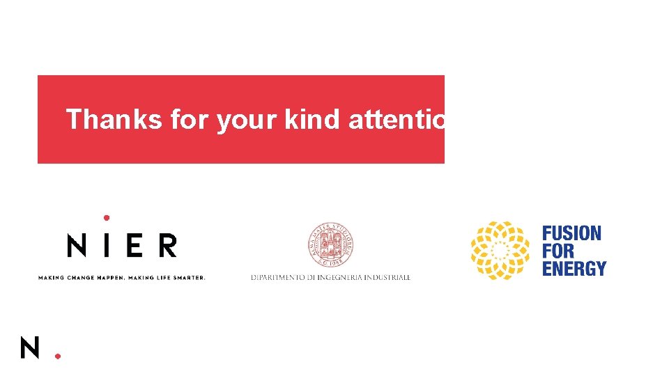 Thanks for your kind attention! 