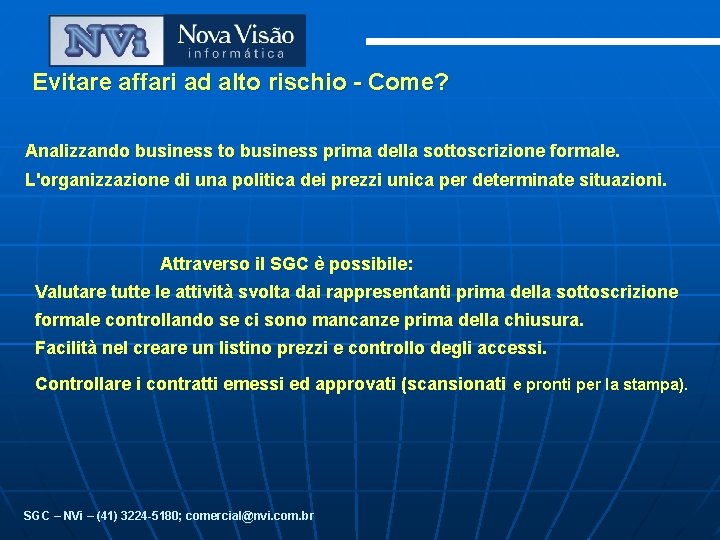 Evitare affari ad alto rischio - Come? Analizzando business to business prima della sottoscrizione