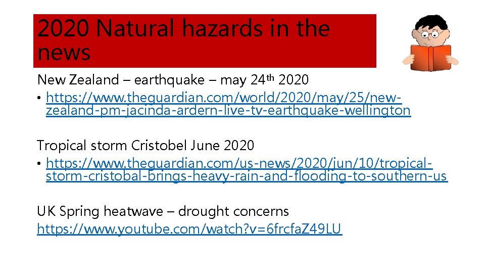 2020 Natural hazards in the news New Zealand – earthquake – may 24 th
