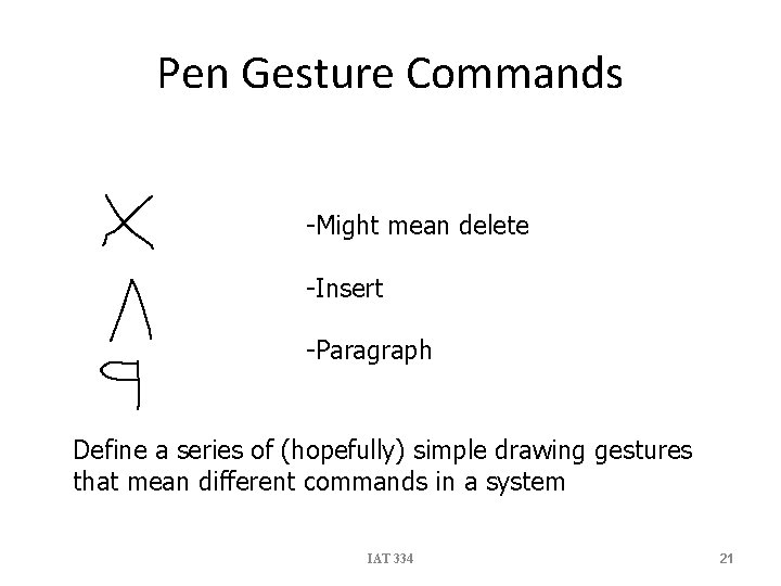Dialog Design Gesture Pen Interfaces Mobile Devices This