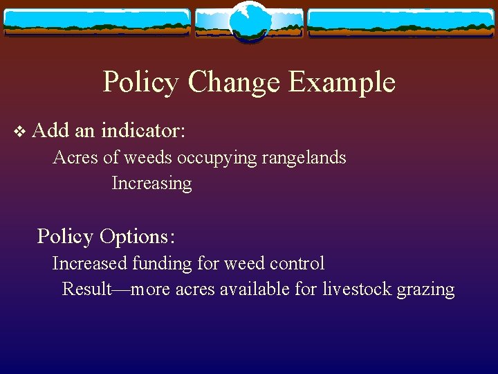 Sustainability Indicators Value for Management Policy Tim Reuwsaat