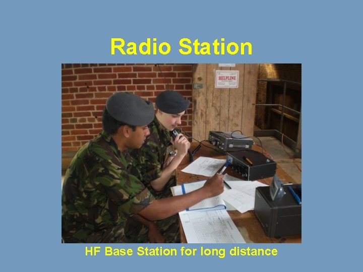 Radio Station HF Base Station for long distance 