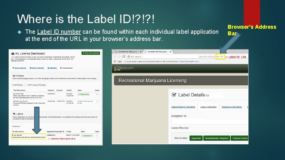 Where is the Label ID!? !? ! The Label ID number can be found