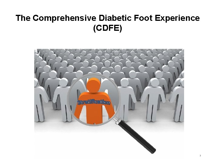 The Comprehensive Diabetic Foot Experience (CDFE) 3 