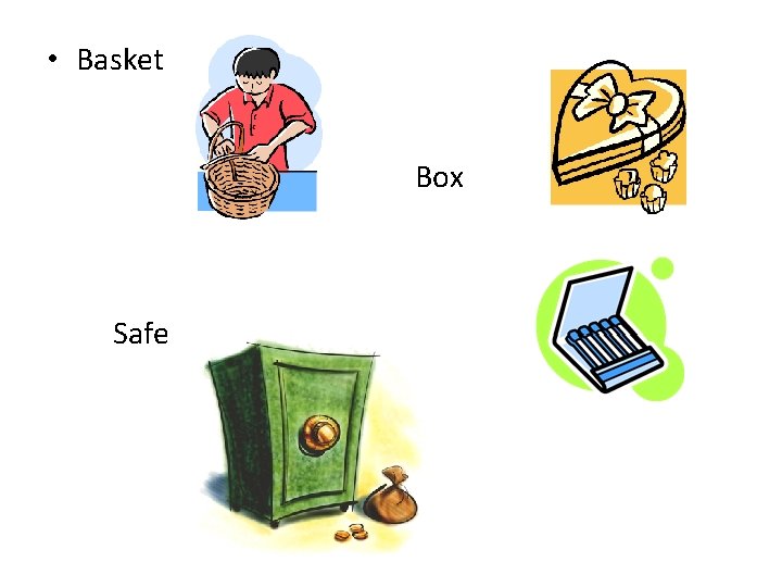  • Basket Box Safe 