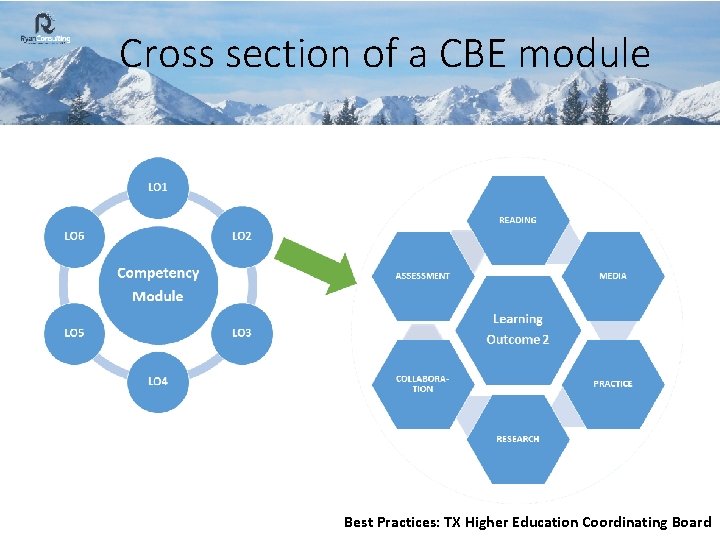Cross section of a CBE module Best Practices: TX Higher Education Coordinating Board 