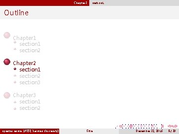 Chapter 2 section 1 Outline Chapter 1 section 2 Chapter 2 section 1 section