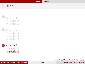 Chapter 3 section 2 Outline Chapter 1 section 2 Chapter 2 section 1 section