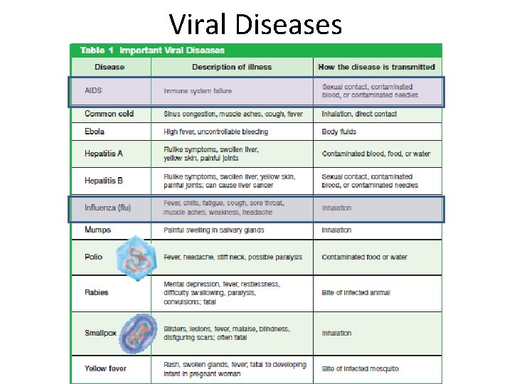Viral Diseases 