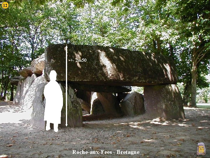 12 Roche-aux-Fees b +- 2 m 50 Roche-aux-Fees - Bretagne 
