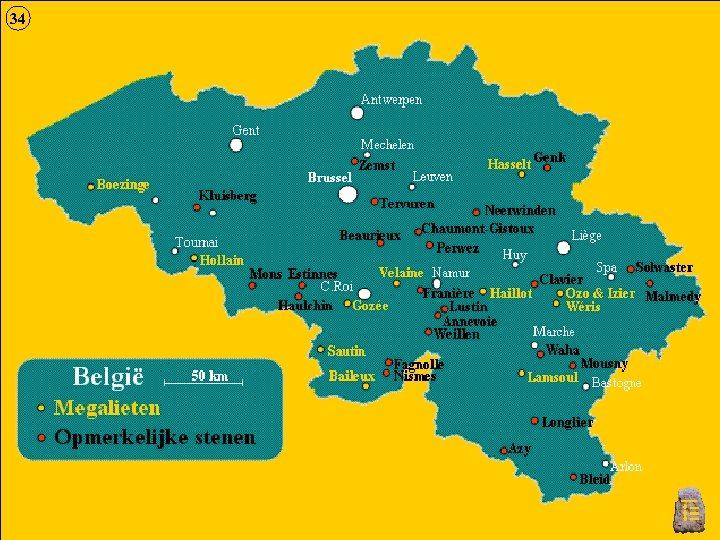 34 Kaart België 