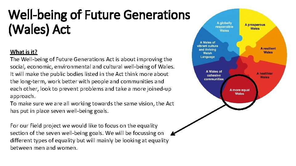 Well-being of Future Generations (Wales) Act What is it? The Well-being of Future Generations