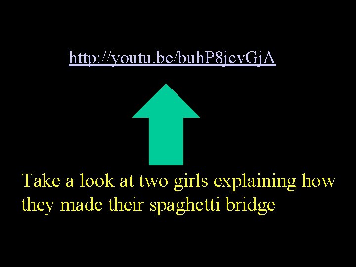 http: //youtu. be/buh. P 8 jcv. Gj. A Take a look at two girls