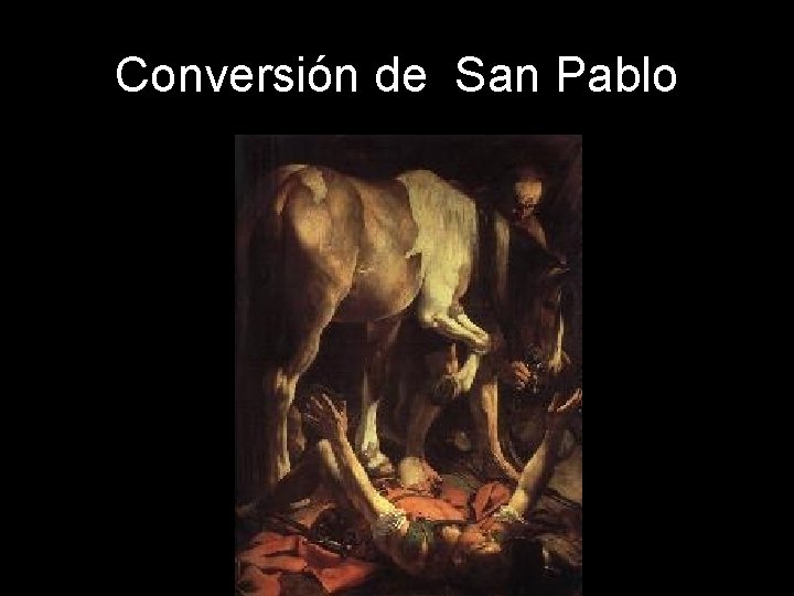 Conversión de San Pablo 