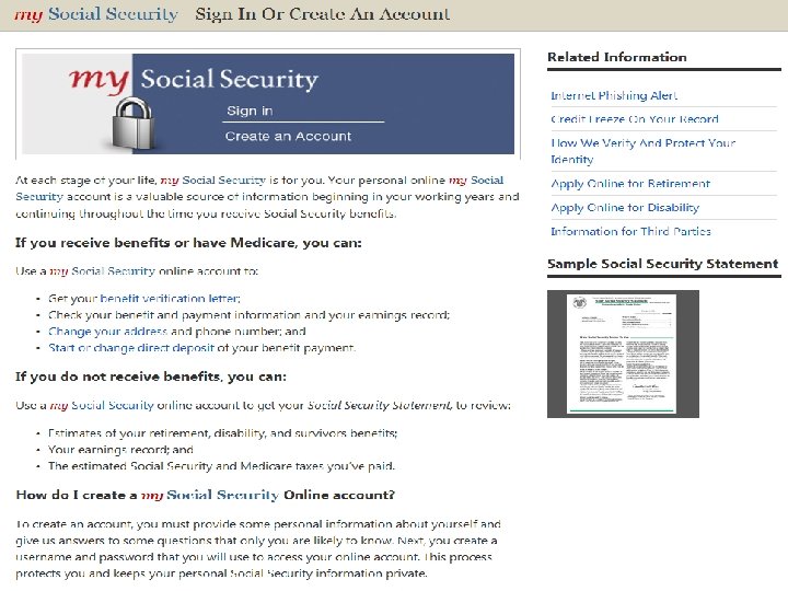 my Social Security Services 