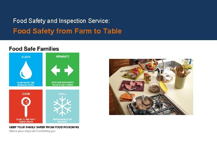 Food Safety and Inspection Service: Food Safety from Farm to Table 