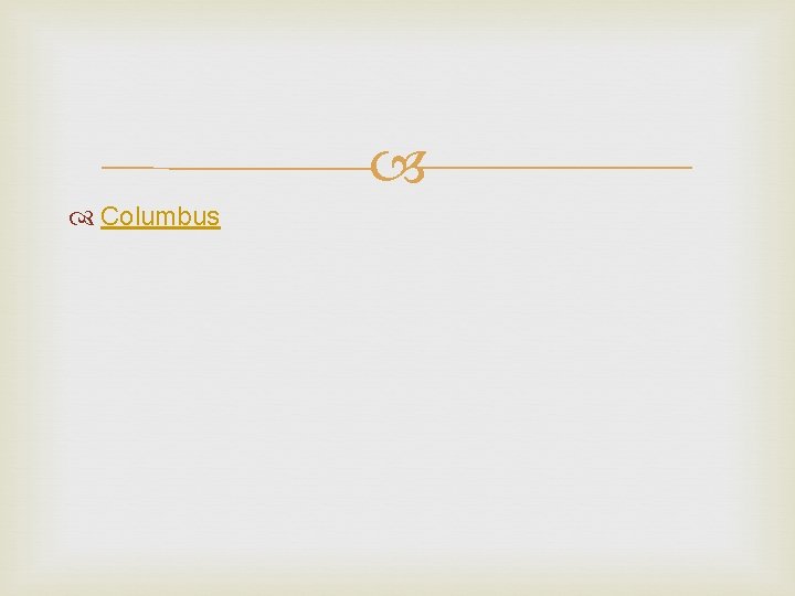  Columbus 