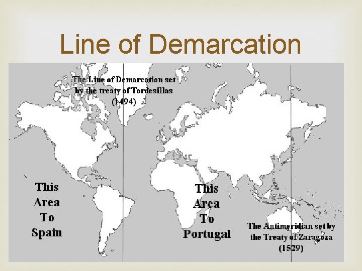 Line of Demarcation 