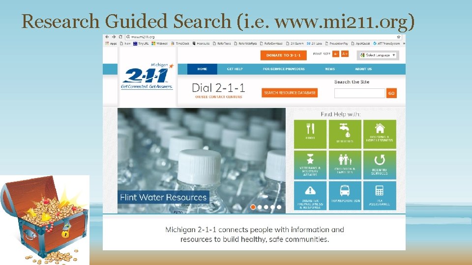 Research Guided Search (i. e. www. mi 211. org) 