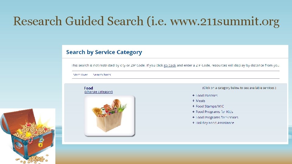 Research Guided Search (i. e. www. 211 summit. org 