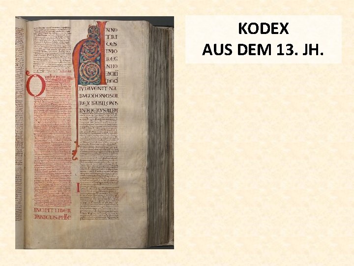 KODEX AUS DEM 13. JH. 