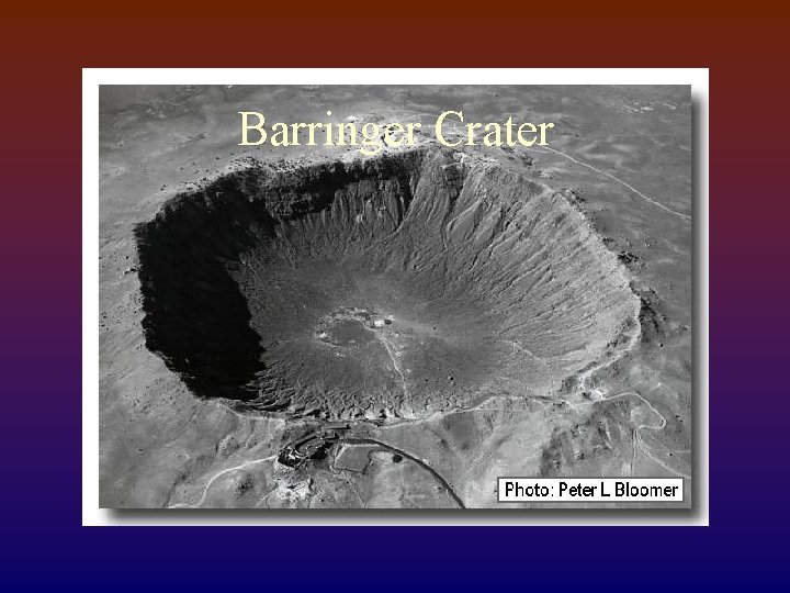 Barringer Crater 
