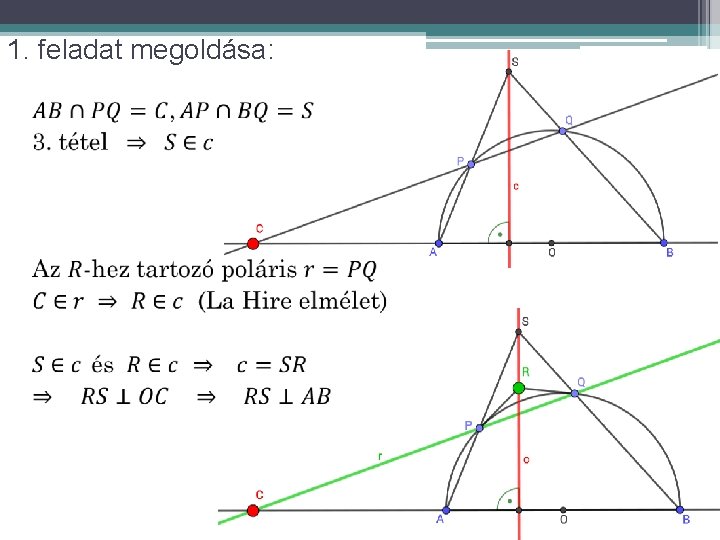 1. feladat megoldása: 