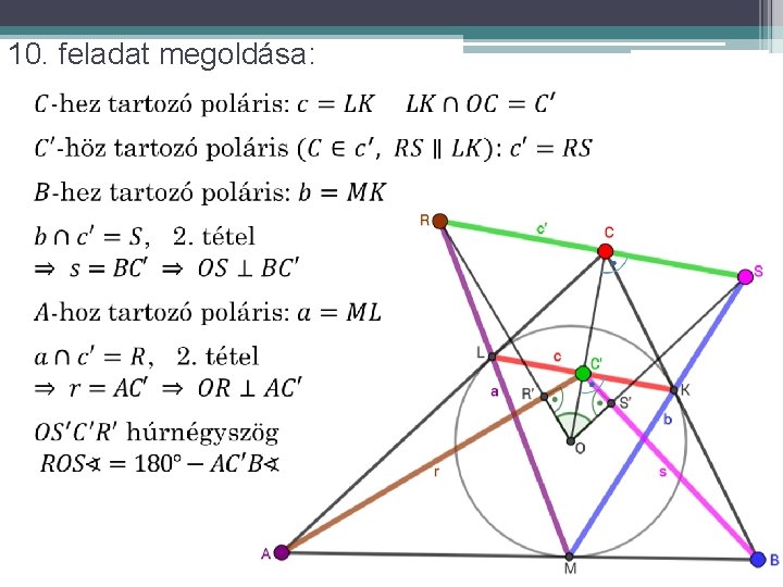 10. feladat megoldása: 