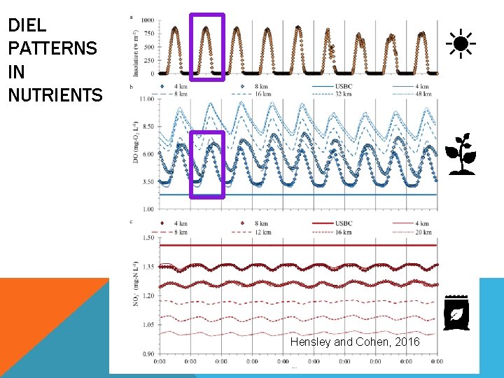 DIEL PATTERNS IN NUTRIENTS Hensley and Cohen, 2016 