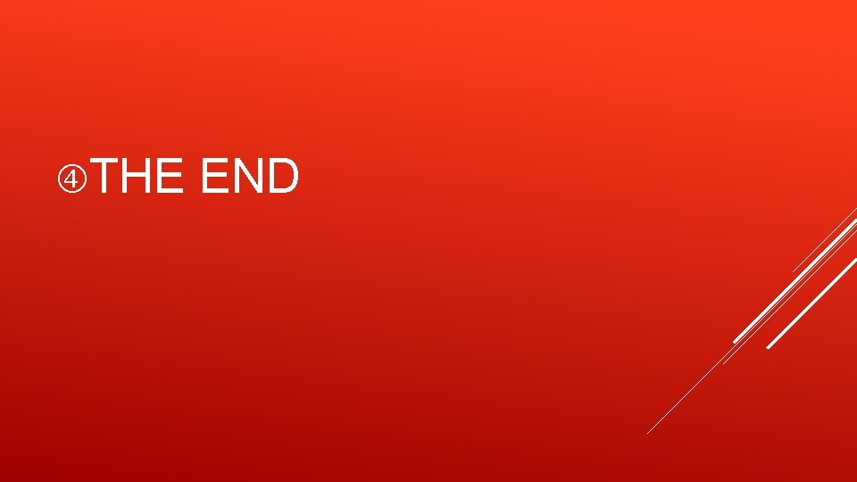  THE END 