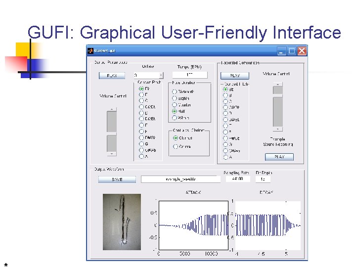 GUFI: Graphical User-Friendly Interface GUFI: Graphical User-Friendly Interface