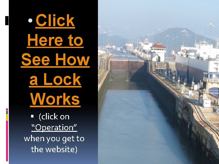  • Click Here to See How a Lock Works (click on “Operation” when