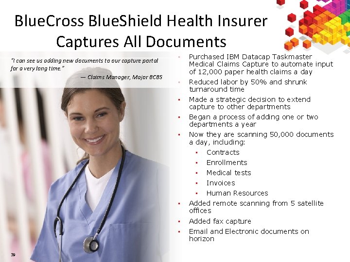 3 9 Blue. Cross Blue. Shield Health Insurer Captures All Documents “I can see