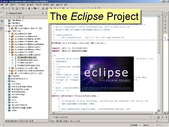 The Eclipse Project 21 © 2010 John Wiley & Sons Ltd. 