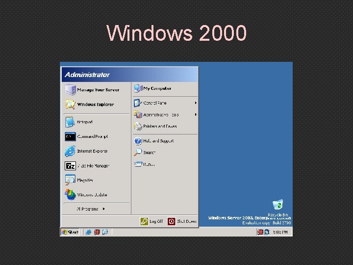 Windows 2000 