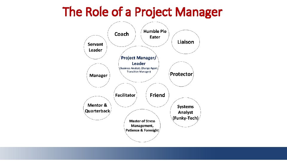 The Role of a Project Manager 