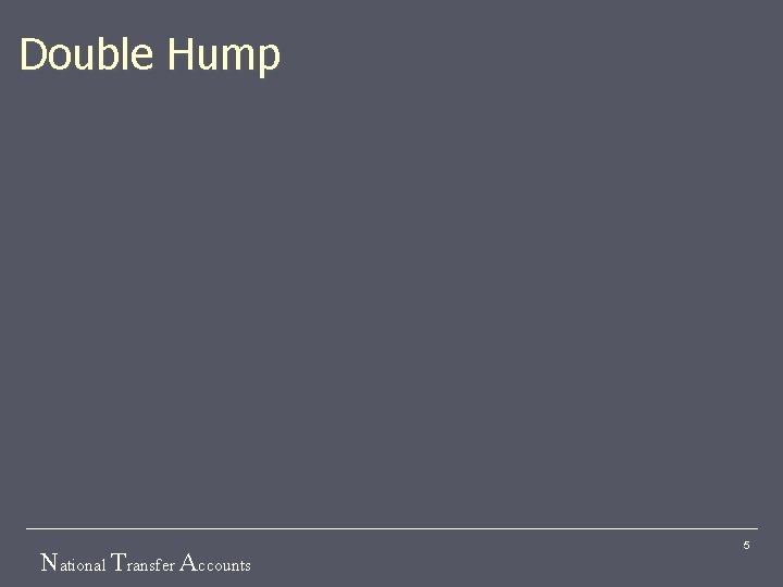 Double Hump National Transfer Accounts 5 