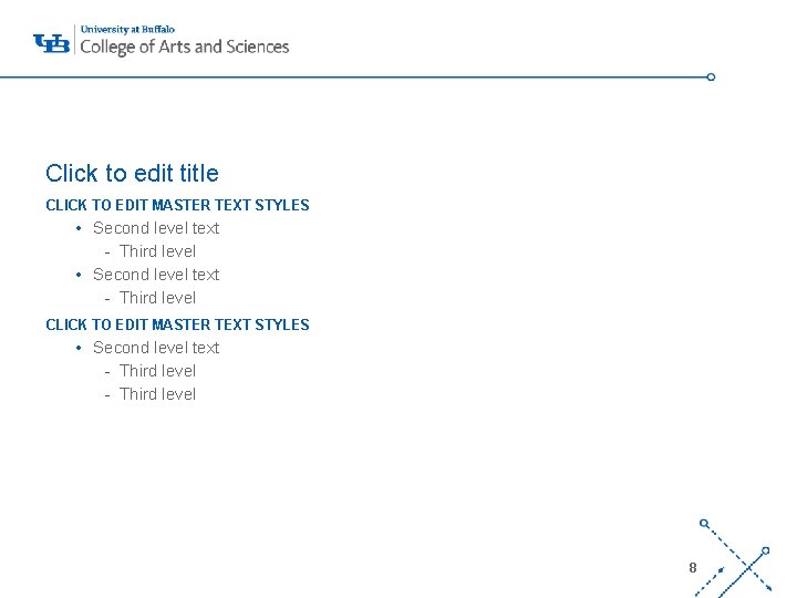 Click to edit title CLICK TO EDIT MASTER TEXT STYLES • Second level text
