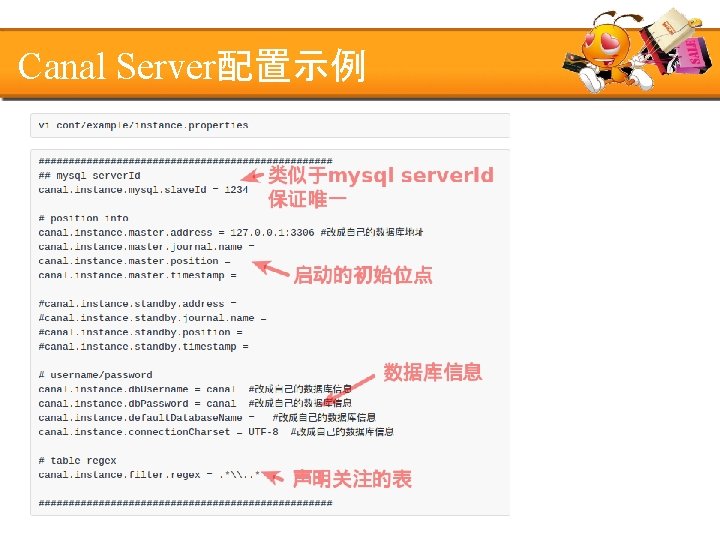 Canal Server配置示例 