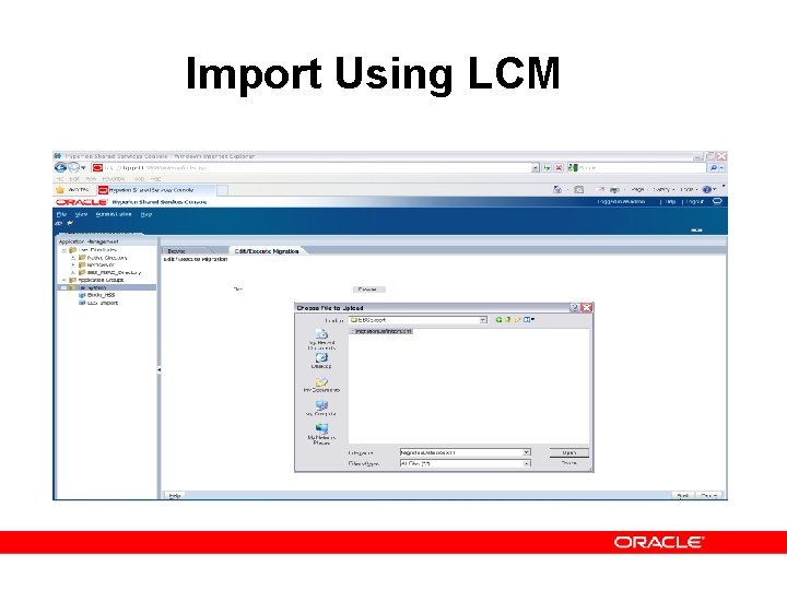 Import Using LCM 