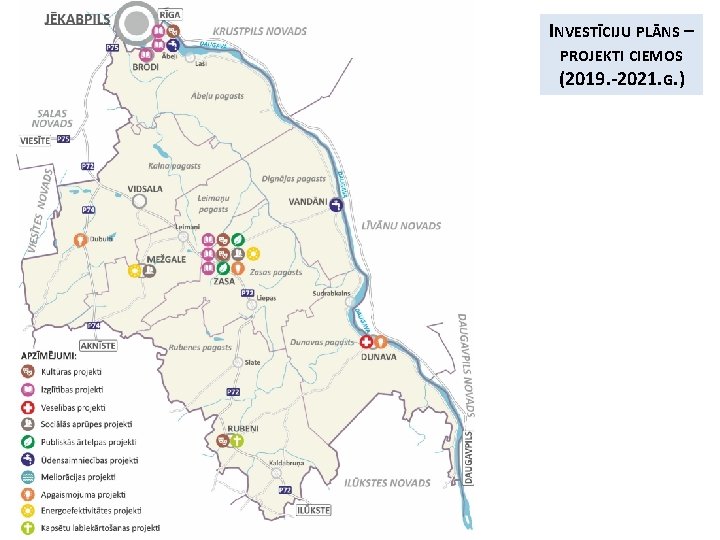 INVESTĪCIJU PLĀNS – PROJEKTI CIEMOS (2019. -2021. G. ) 