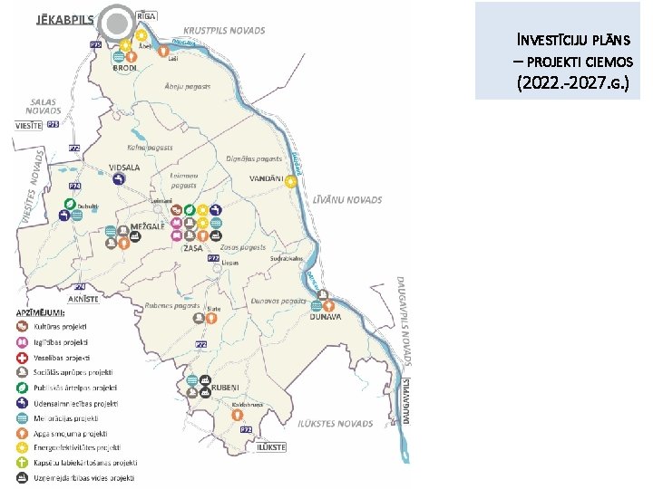 INVESTĪCIJU PLĀNS – PROJEKTI CIEMOS (2022. -2027. G. ) 