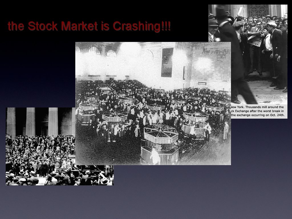 the Stock Market is Crashing!!! 